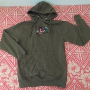 unbranded Independent Trading Company anime hoodie green small